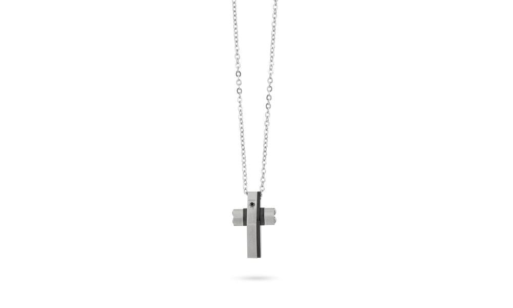 Collana Uomo con NERO