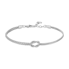 BRACCIALE UOMO IN ACCIAIO CON NODO