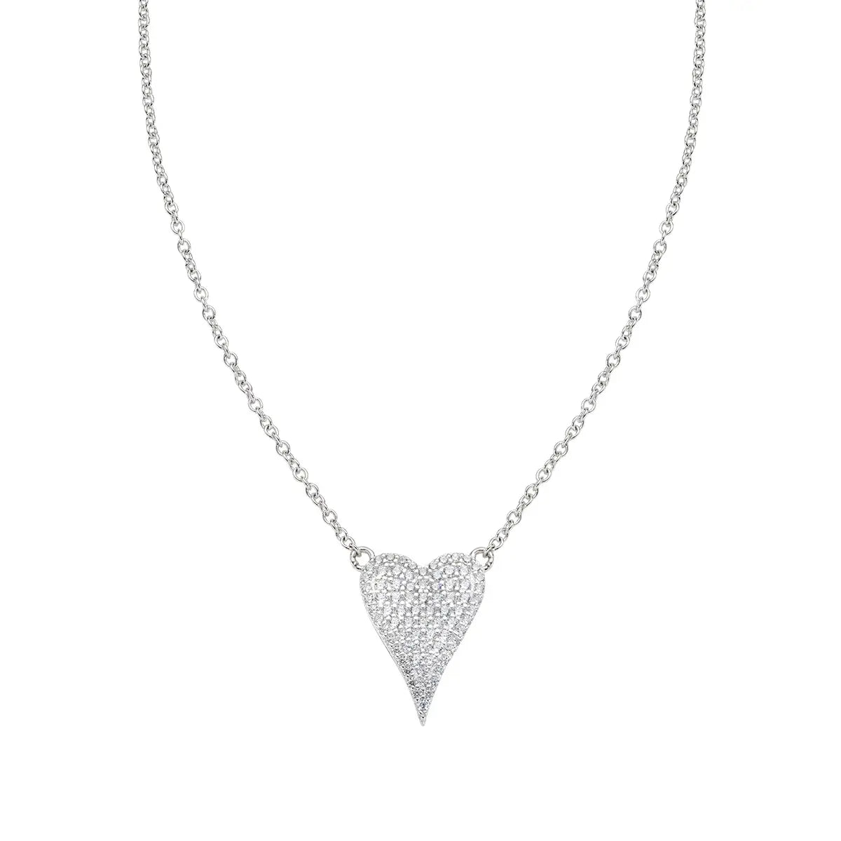 Collana con Cuore Allungato