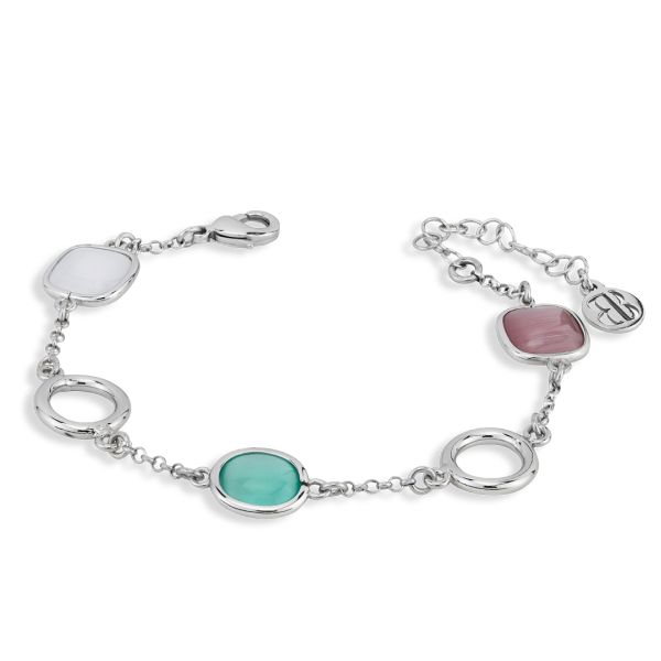 BRACCIALE CRISTALLI COLORATI