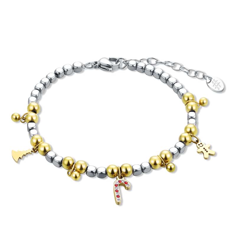 Bracciale Natalizio Bastoncino Zucchero