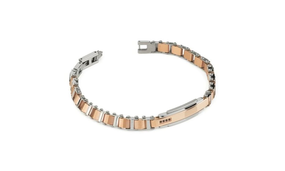 BRACCIALE UOMO ROSA