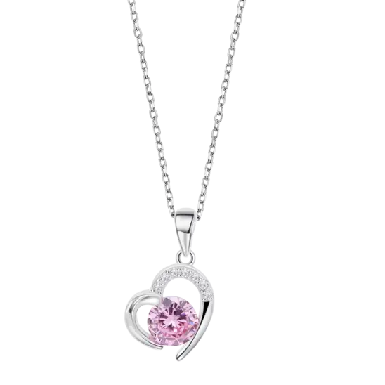 COLLANA CUORE SW ROSA