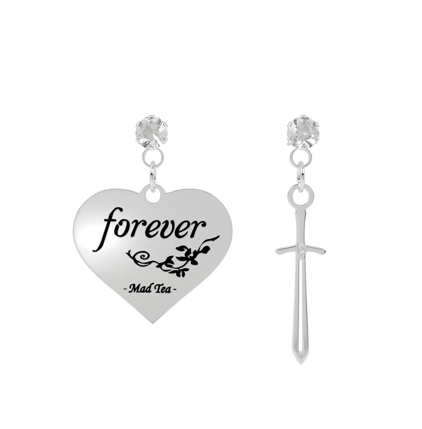 Orecchini “Forever: il cuore di Biancaneve”