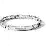 BRACCIALE ACCIAIO E DIAMANTI