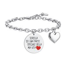 BRACCIALE DONNA IN ACCIAIO SORELLA