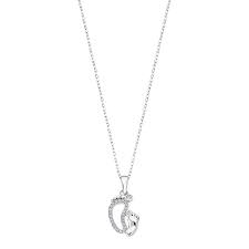 collana con piedini nascita