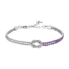 BRACCIALE NODO - LEGAMI VIOLA