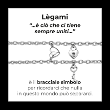 BRACCIALE CUORI CALAMITATI LUI E LEI