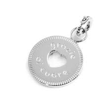 CHARM GRAZIE DI CUORE BIANCO