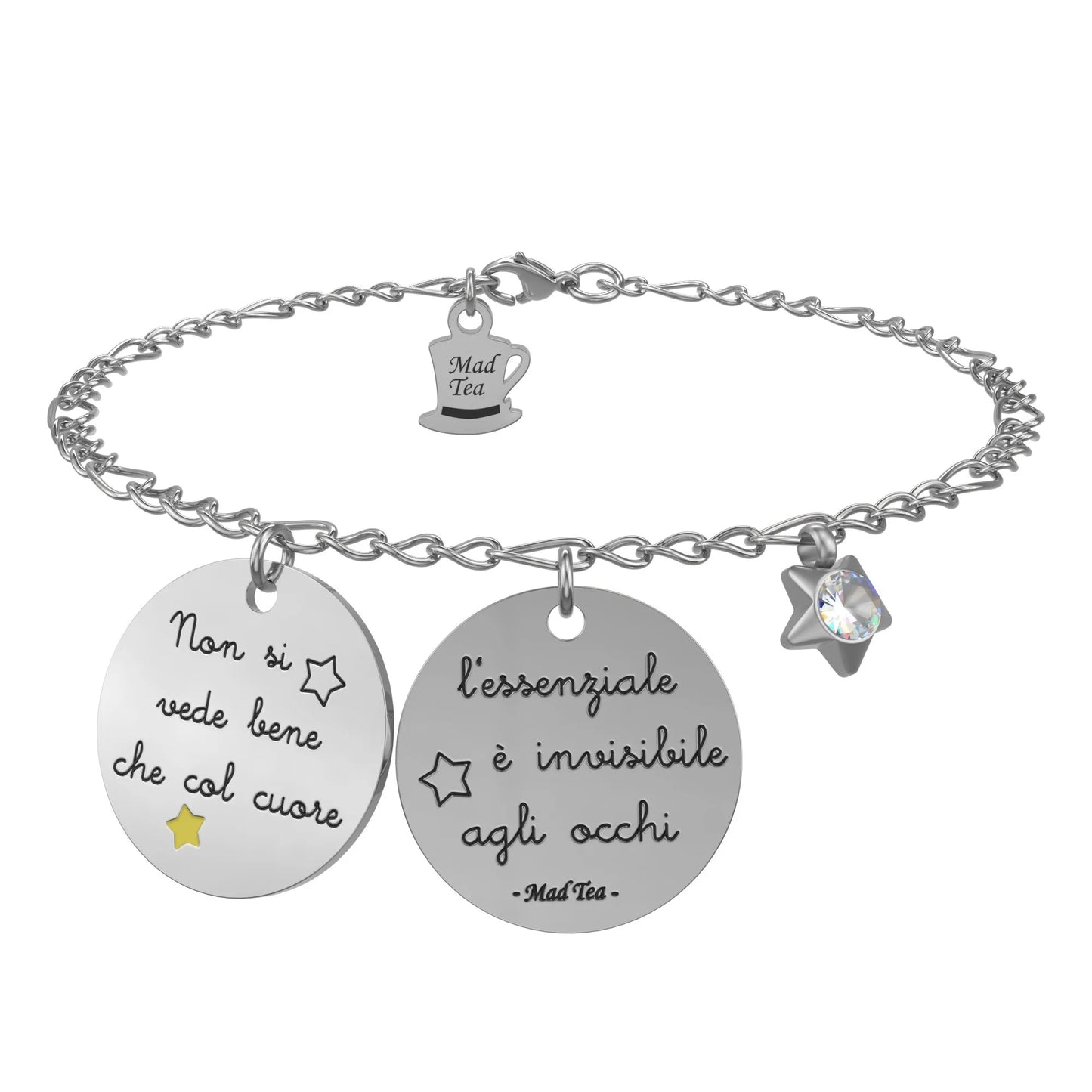 Bracciale “L’essenziale è invisibile agli occhi”