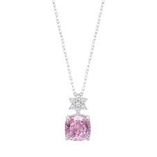 COLLANA CON CRISTALLO ROSA