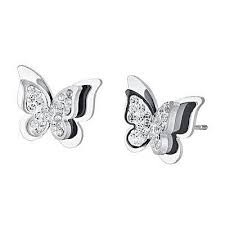 ORECCHINI FARFALLE 3D