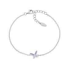 BRACCIALE PETALI LILLA