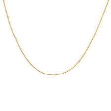 COLLANA CATENA SERPENTE BASE GIALLA