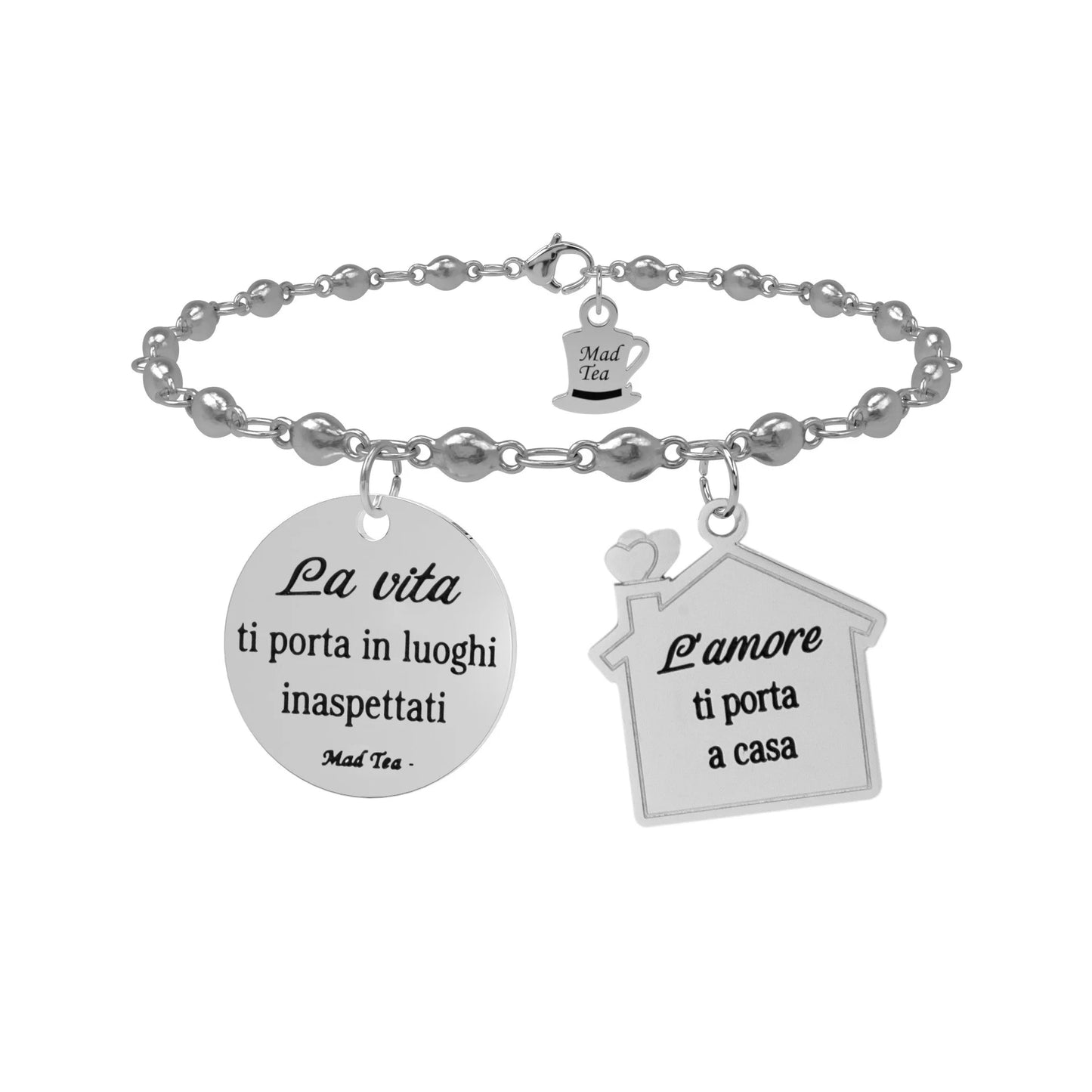Bracciale “Amore è casa”