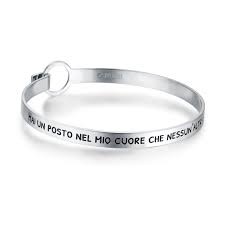 BRACCIALE RIGIDO CON DEDICA
