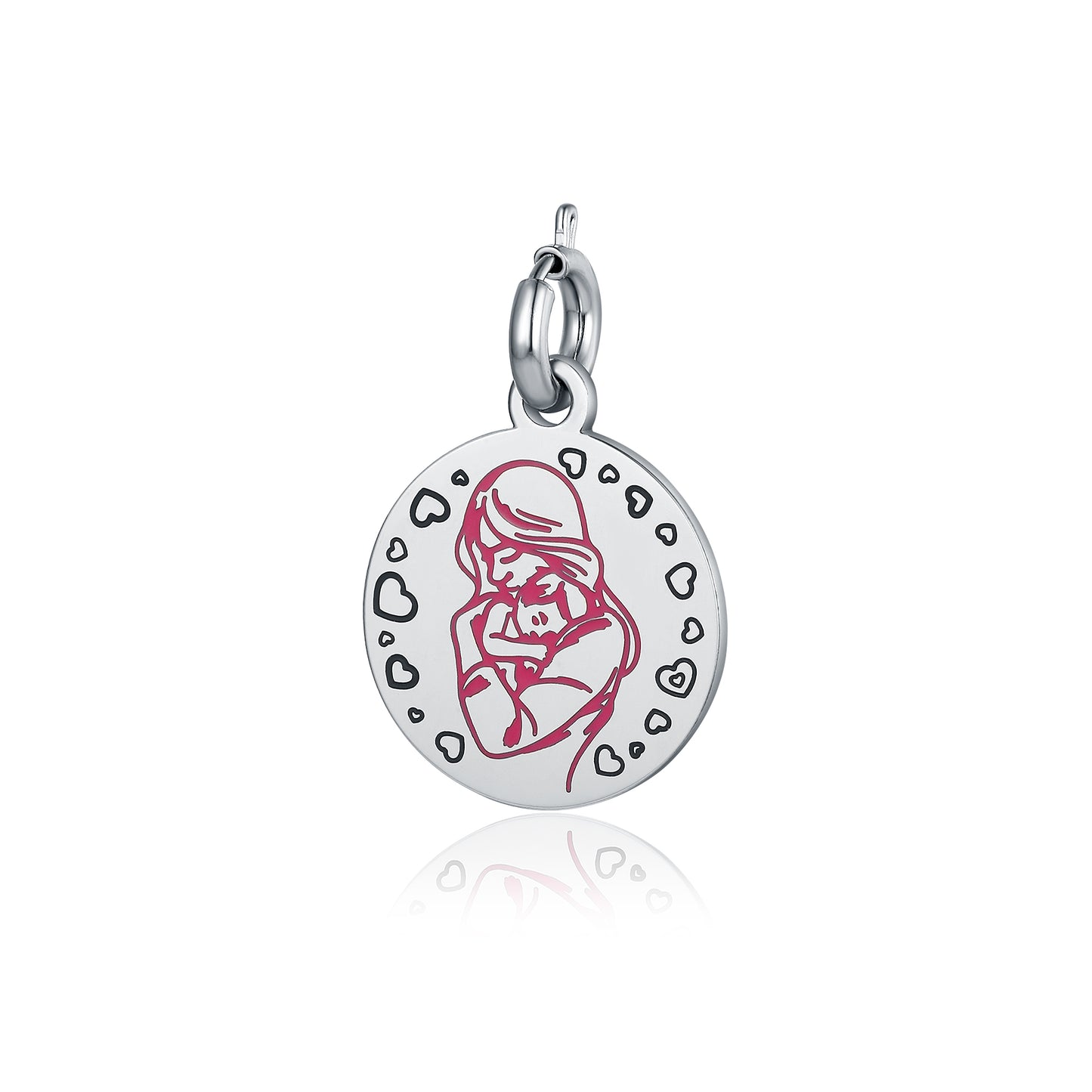 CHARM “ABBRACCIO ROSA”