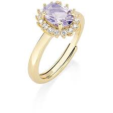ANELLO MINI ROYAL DORATO LILLA