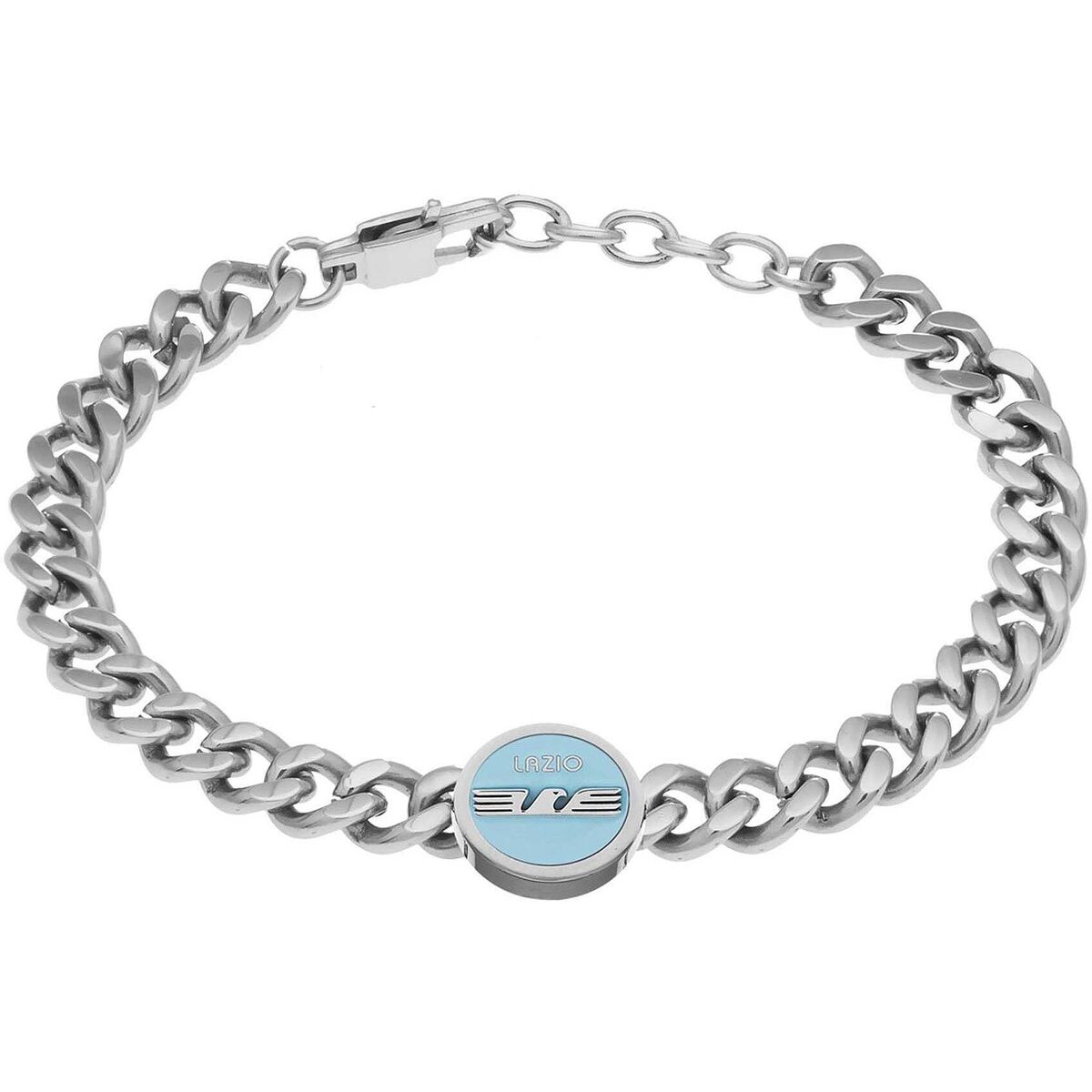 BRACCIALE LAZIO CON CENTRALE E CATENA GROUMETTA
