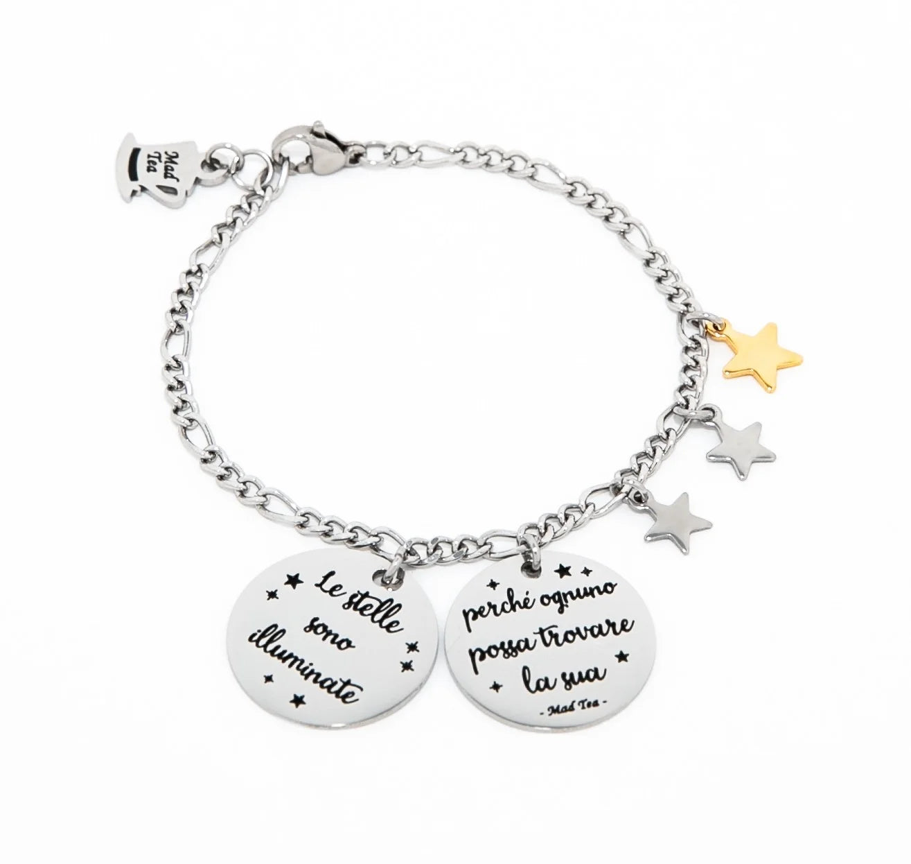 Bracciale “Le stelle sono illuminate”