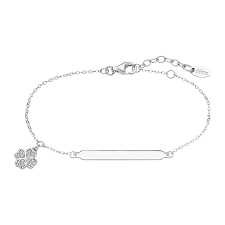 BRACCIALE TARGHETTA E QUADRIFIGLIO