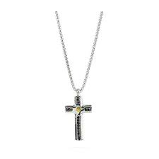 COLLANA UOMO CROCE