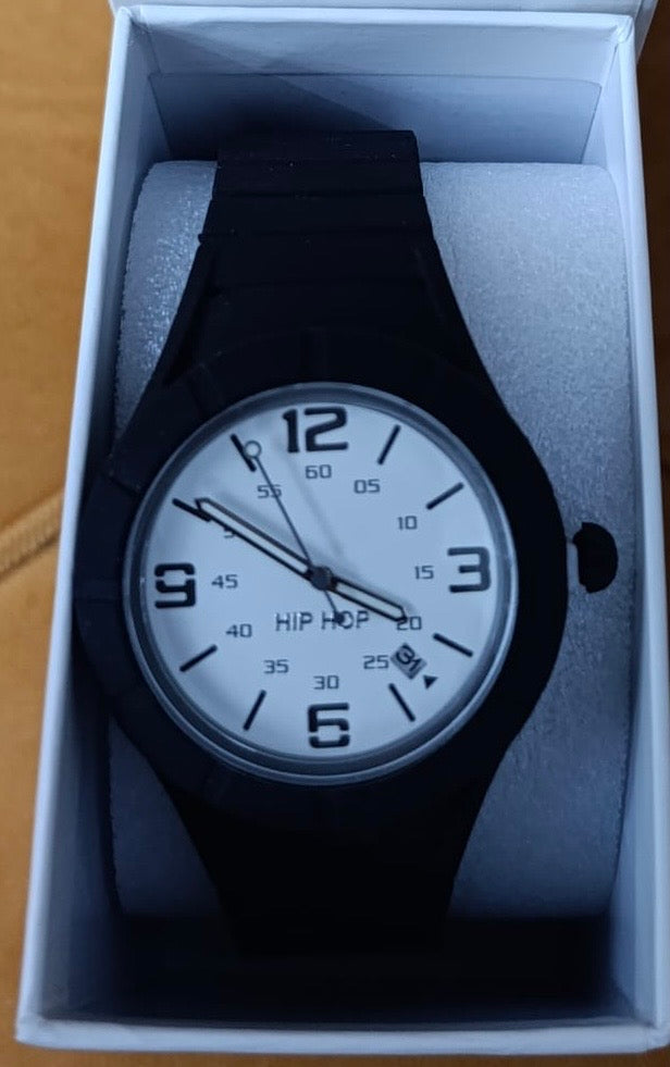 OROLOGIO UOMO HIP HOP CAUCCIÙ