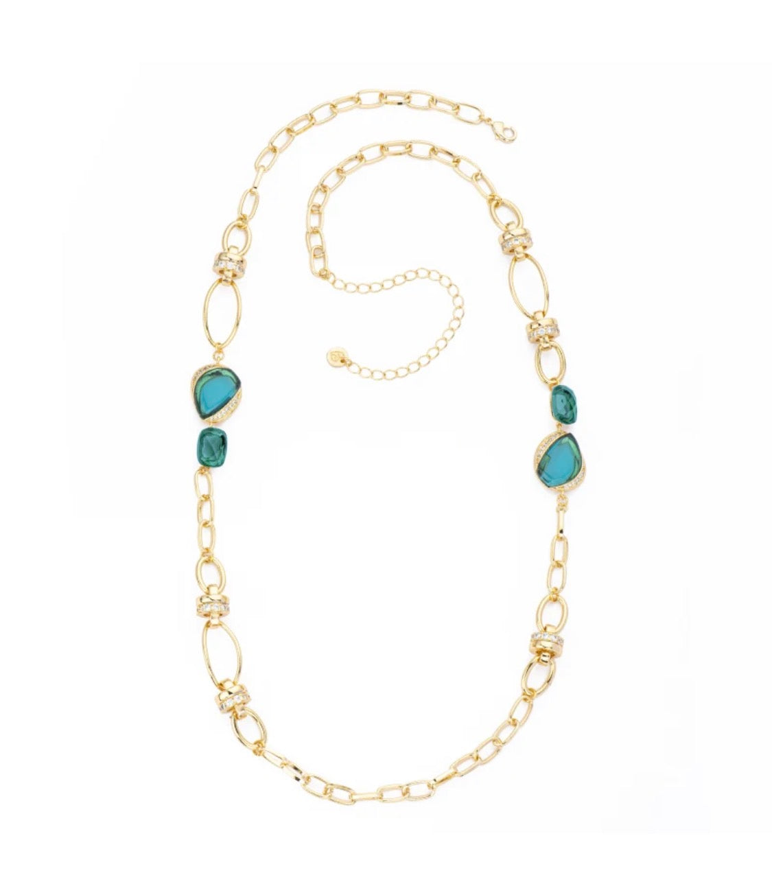 COLLANA CHANEL DORATA CON PIETRE OTTANIO
