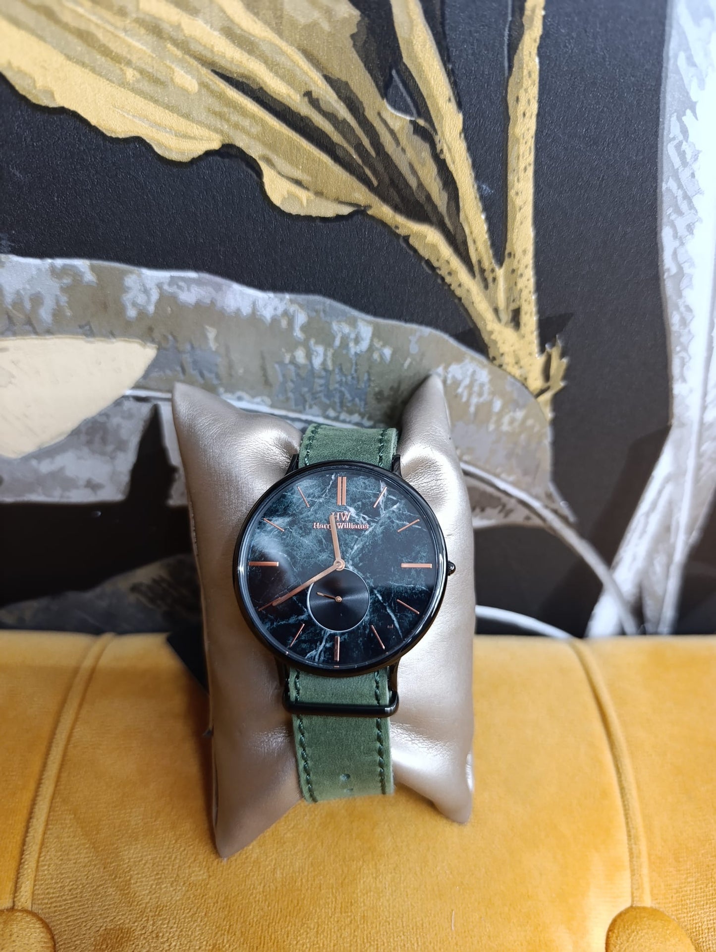 OROLOGIO UOMO HARRY WILLIAMS VERDE
