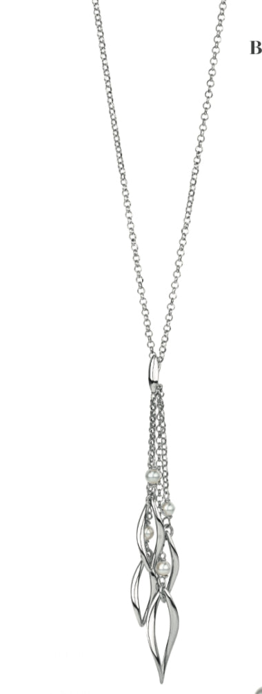 COLLANA PERLA BASE BIANCA