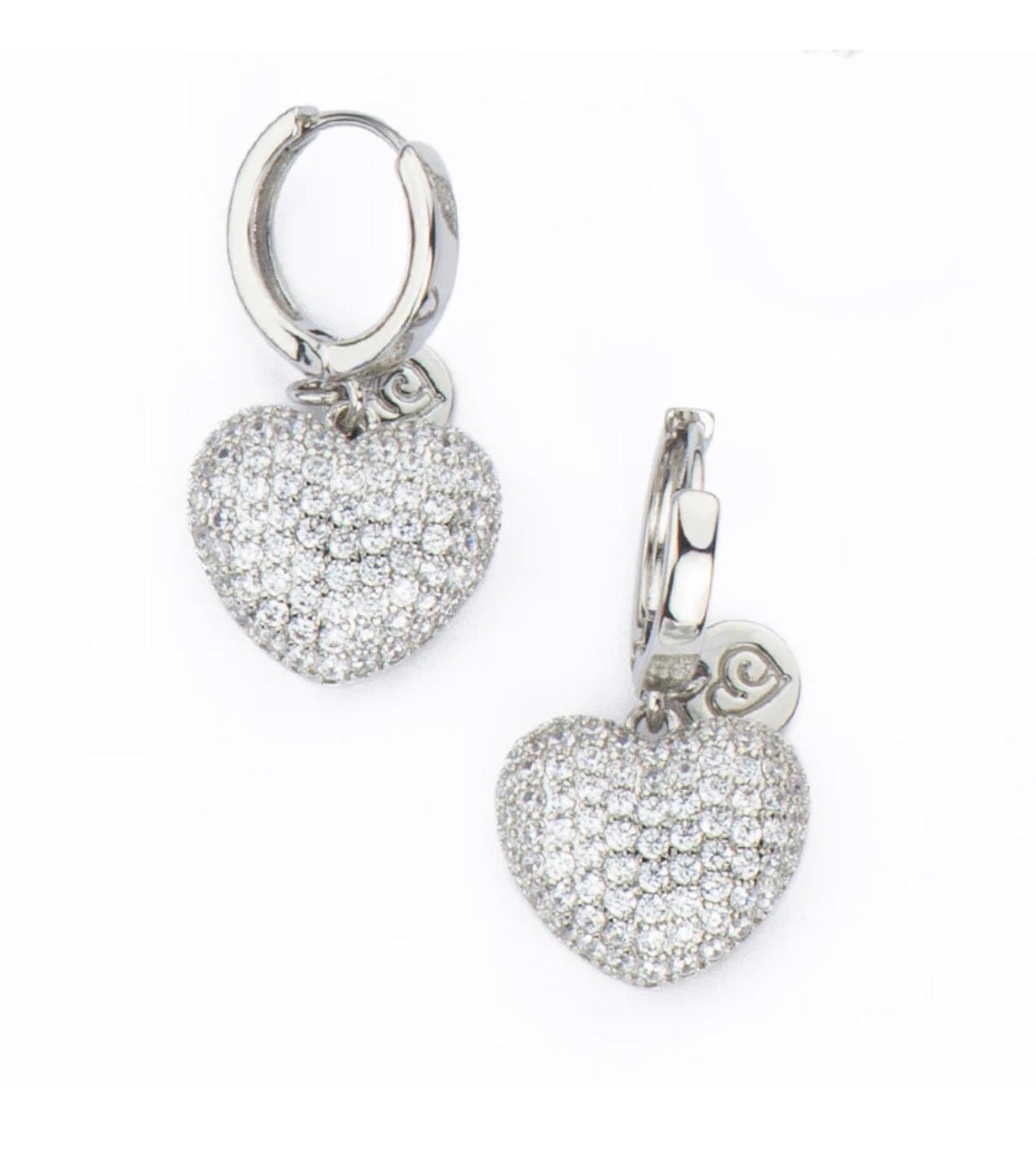 ORECCHINI CON CUORE ZIRCONATI
