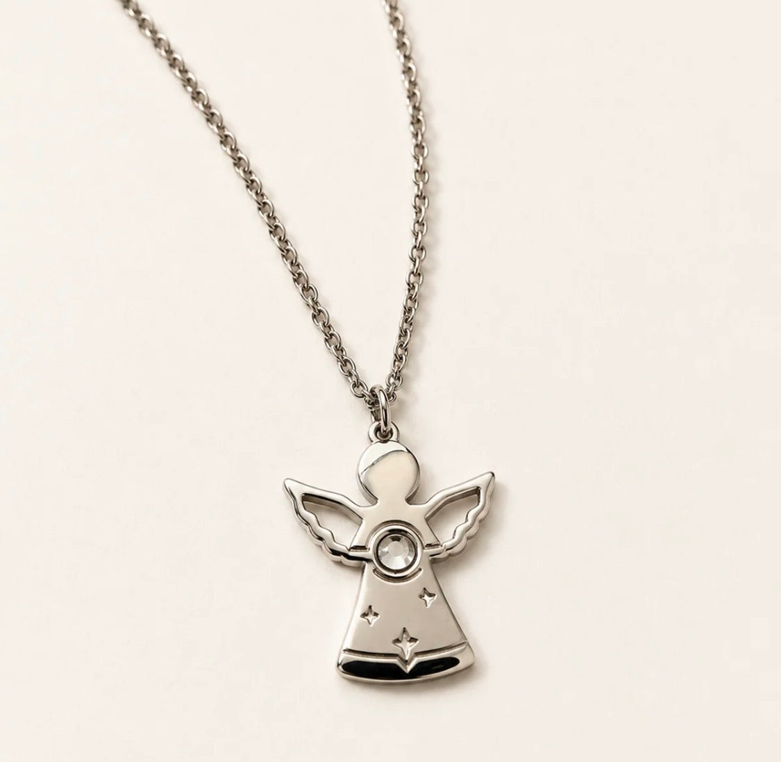 COLLANA ANGEL ACCIAIO