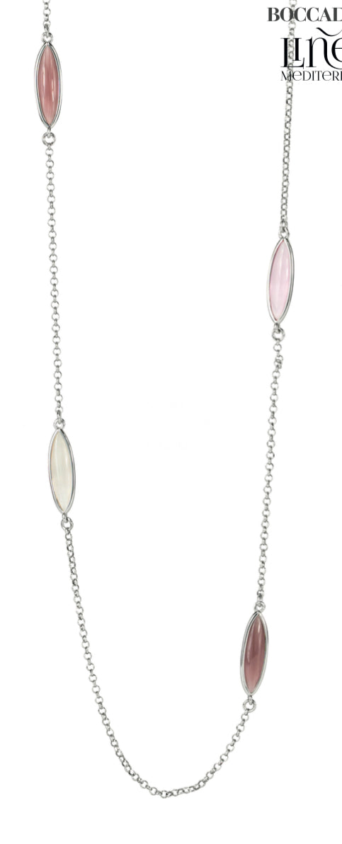 COLLANA LUNGA BASE BIANCA