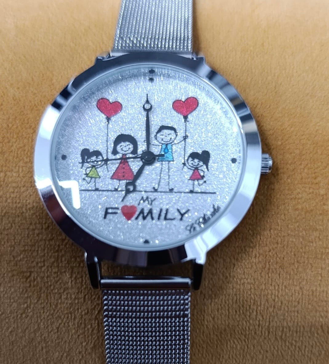 OROLOGIO FAMILY PAVETTATO MAMMA PAPÀ BIMBA - BIMBA