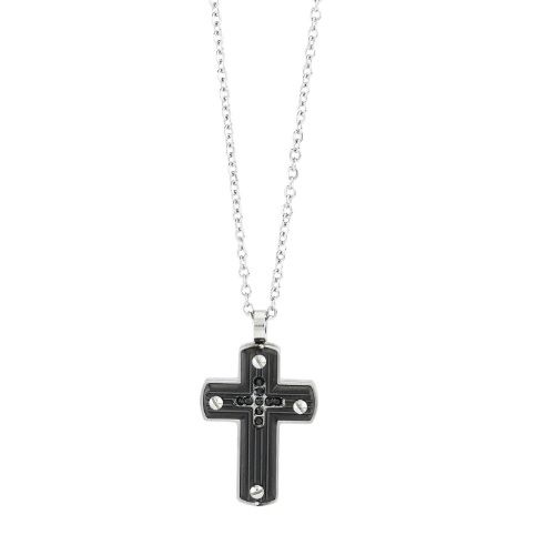COLLANA CROCE UOMO