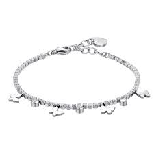 BRACCIALE TENNIS CON FARFALLE