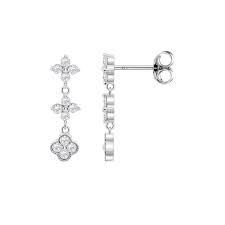 ORECCHINI  FIORE LOTUS SILVER