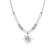 COLLANA PERLE E SOLE
