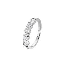 ANELLO CON CRISTALLI BIANCHI VERETTA