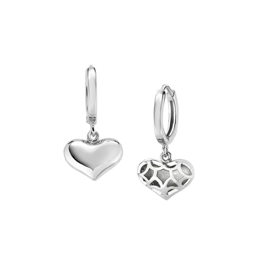 Orecchini Hoop Mio Cuore Pendente