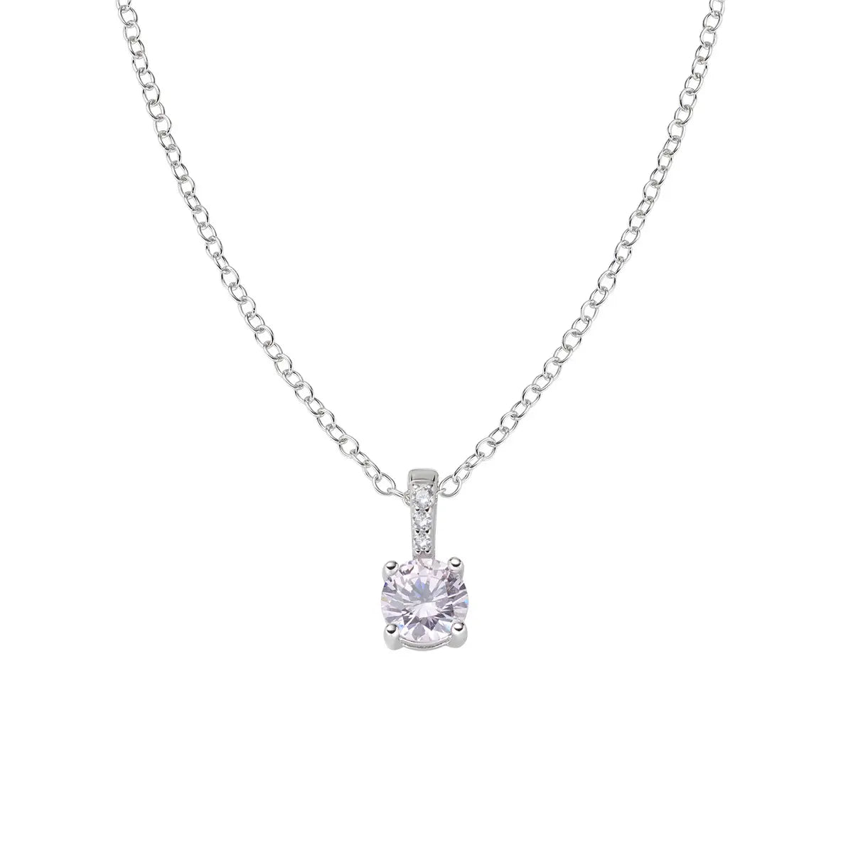Collana Punto Luce Rosa