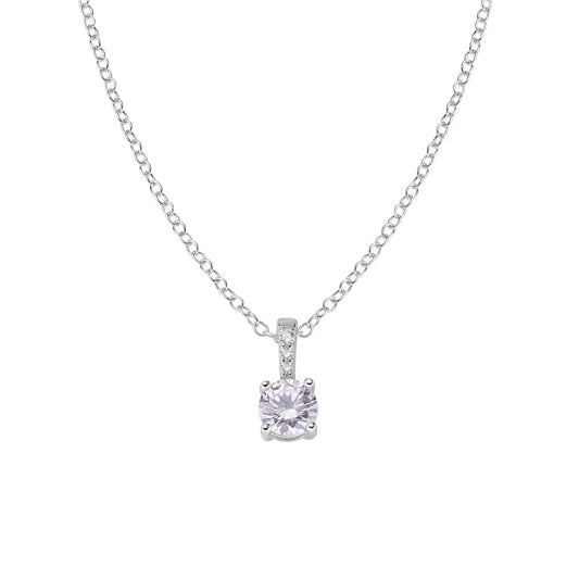 Collana Punto Luce Rosa
