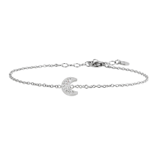 Bracciale luna con cristalli
