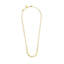 COLLANA CATENA BASE GIALLA
