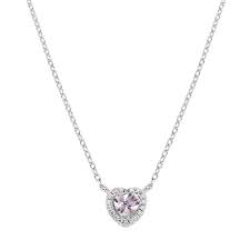 Collana Dolce Cuore Rosa Morganite