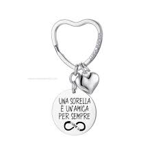 PORTACHIAVI DEDICA SORELLA