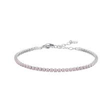 BRACCIALE TENNIS ROSA
