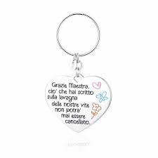 PORTACHIAVI CUORE MAESTRA