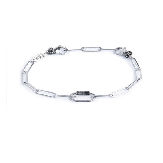 BRACCIALE A CATENA CON MAGLIA LARGA